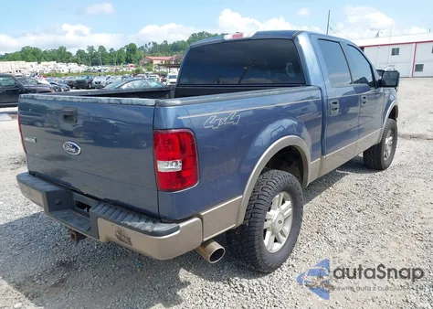 2004 Ford F-150 из США, поврежденный, VIN 1FTPW14524KD52631